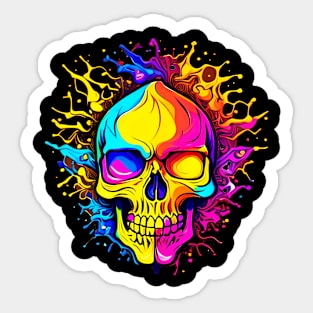 Skull Sticker